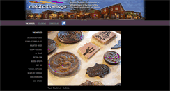 Desktop Screenshot of metalartsvillage.com